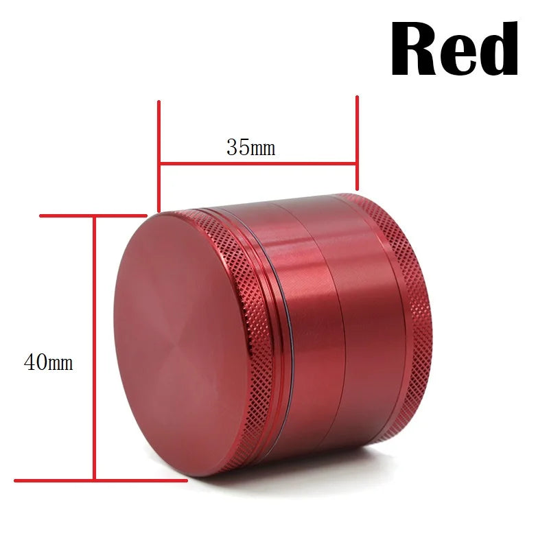 WE PUFF 4 Layers Cute Tobacco Grinder Zinc Alloy Herb Crusher Three Specifications 40/50/63mm Grinders for Smoking Accessories