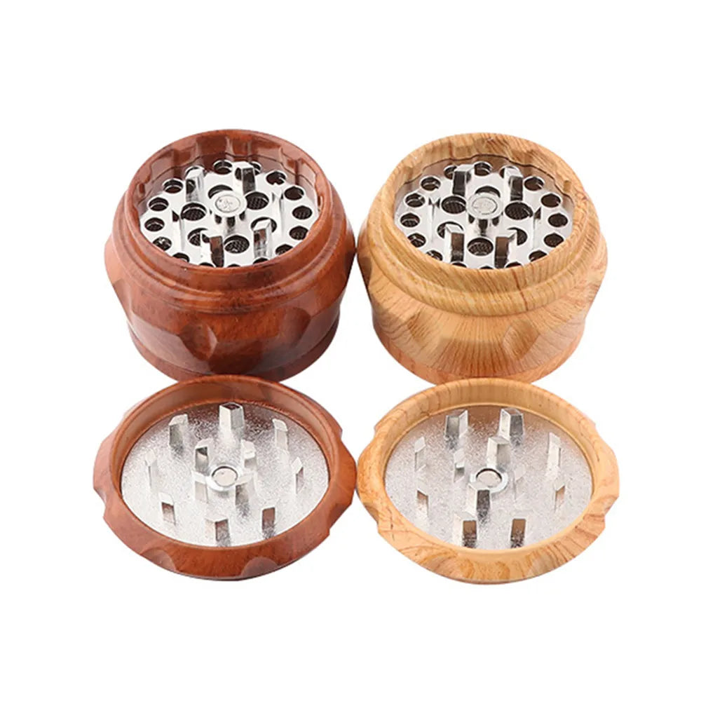 40mm 4-layer Resin Herb Tobacco Grinder Manual Smoke Grass Spice Grinder Herbal Tobacco Crusher Machine Smoking Pipe Accessories