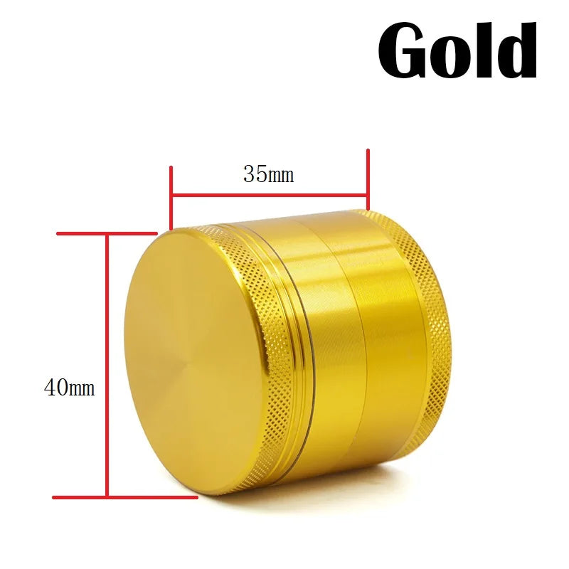WE PUFF 4 Layers Cute Tobacco Grinder Zinc Alloy Herb Crusher Three Specifications 40/50/63mm Grinders for Smoking Accessories