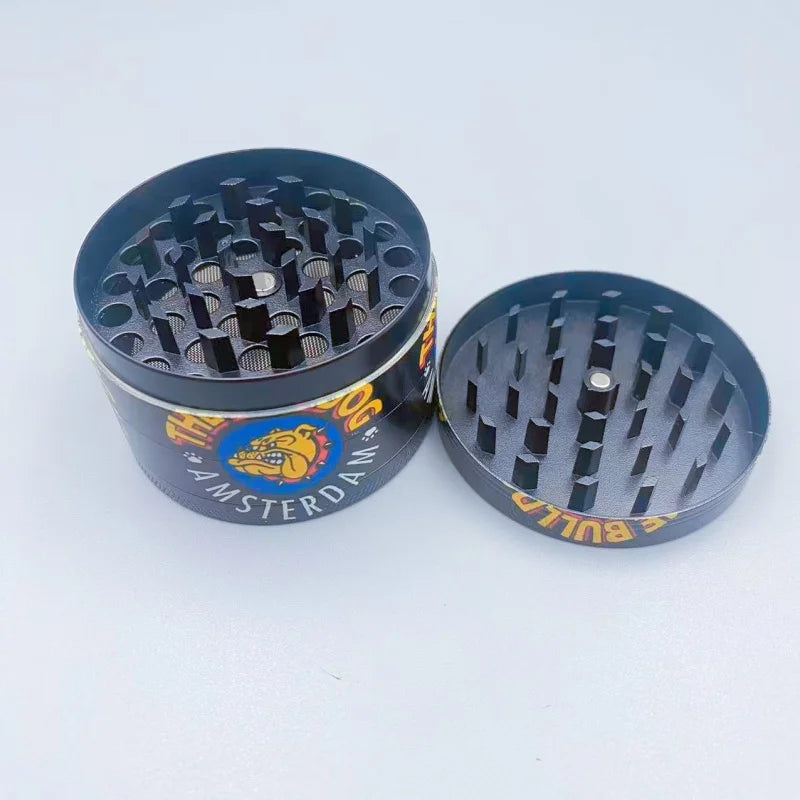 50/60mm Dog Herb Grinder Manual Spice Crusher Mill Salt Mortar Tobacco Raw Grass Grinder Cigarette Cigar Smoking Accessories