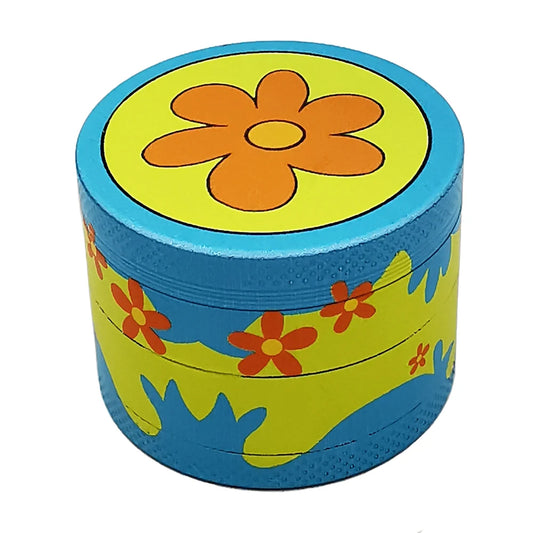 50MM Metall Grinder 4 lagig Cartoon Pattern