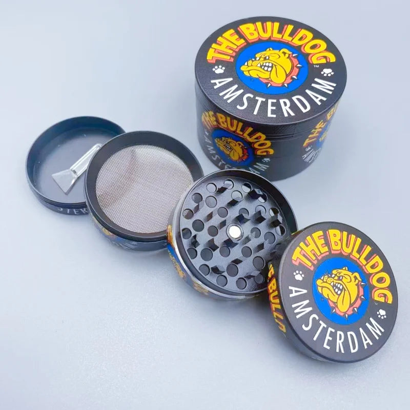 50/60mm Dog Herb Grinder Manual Spice Crusher Mill Salt Mortar Tobacco Raw Grass Grinder Cigarette Cigar Smoking Accessories