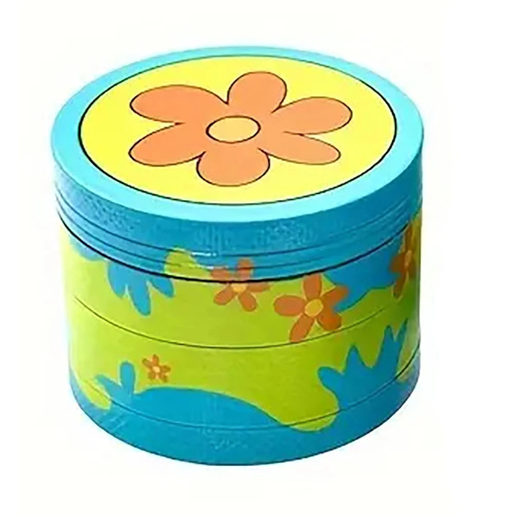 50MM Metall Grinder 4 lagig Cartoon Pattern