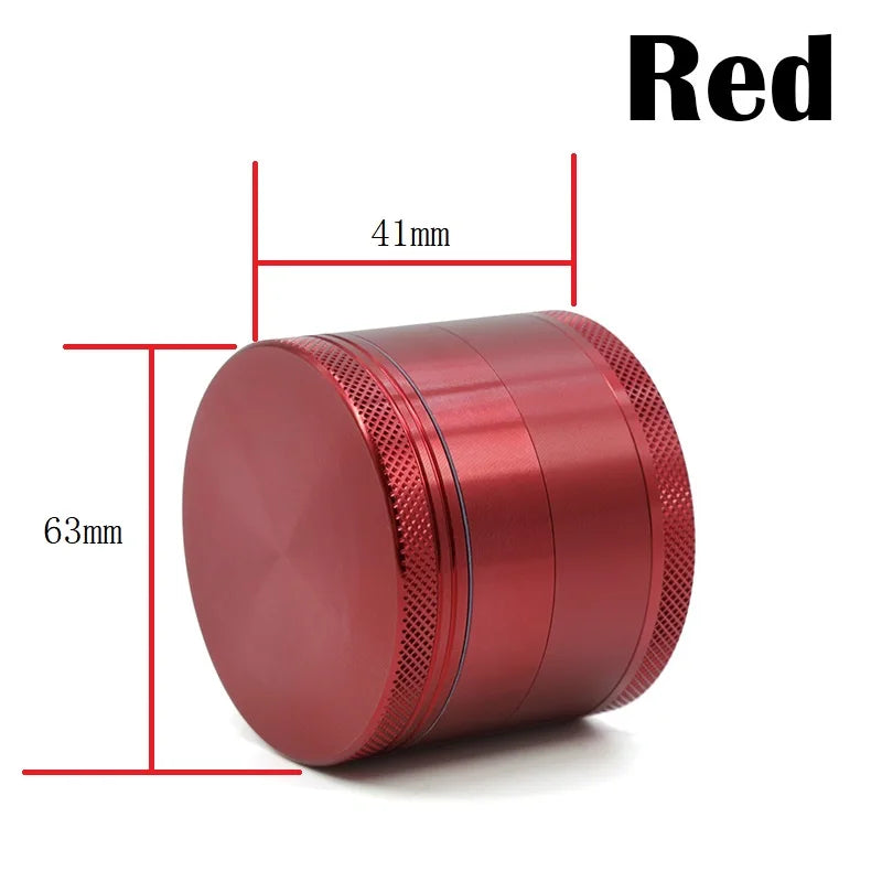 WE PUFF 4 Layers Cute Tobacco Grinder Zinc Alloy Herb Crusher Three Specifications 40/50/63mm Grinders for Smoking Accessories