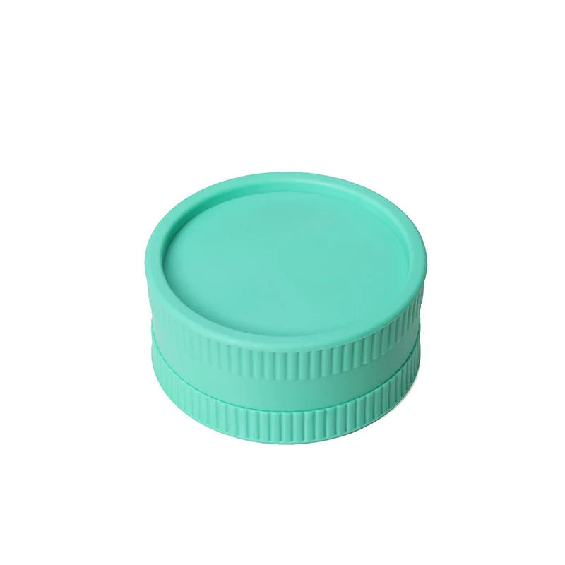 Degradable Plastic Herb Grinder Articles for Smoking Grass 2 Layer Tobacco Spice Crusher Smoking Accessories