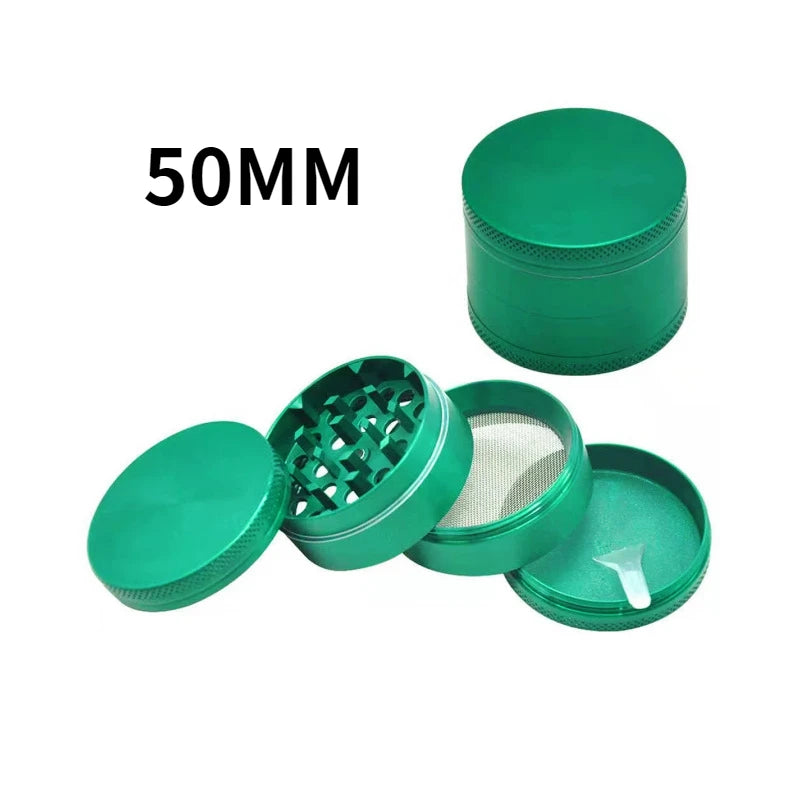 WE PUFF 4 Layers Cute Tobacco Grinder Zinc Alloy Herb Crusher Three Specifications 40/50/63mm Grinders for Smoking Accessories