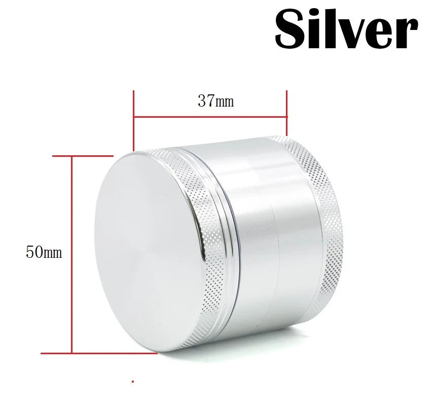 WE PUFF 4 Layers Cute Tobacco Grinder Zinc Alloy Herb Crusher Three Specifications 40/50/63mm Grinders for Smoking Accessories