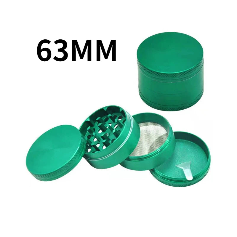 WE PUFF 4 Layers Cute Tobacco Grinder Zinc Alloy Herb Crusher Three Specifications 40/50/63mm Grinders for Smoking Accessories