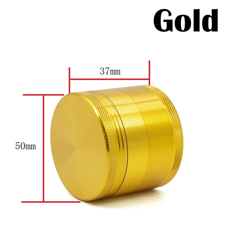 WE PUFF 4 Layers Cute Tobacco Grinder Zinc Alloy Herb Crusher Three Specifications 40/50/63mm Grinders for Smoking Accessories